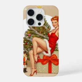 Capa de iPhone Natal Nutcracker Sweet Retro Pinup