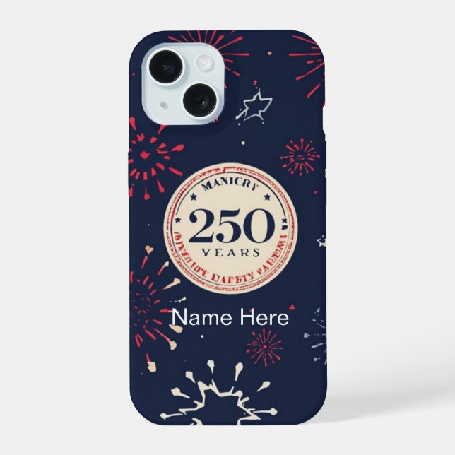Capa de iPhone - Nome Personalizado 250º (Verso)