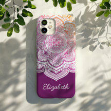 Capa de iPhone Personalizada Auri Mandala