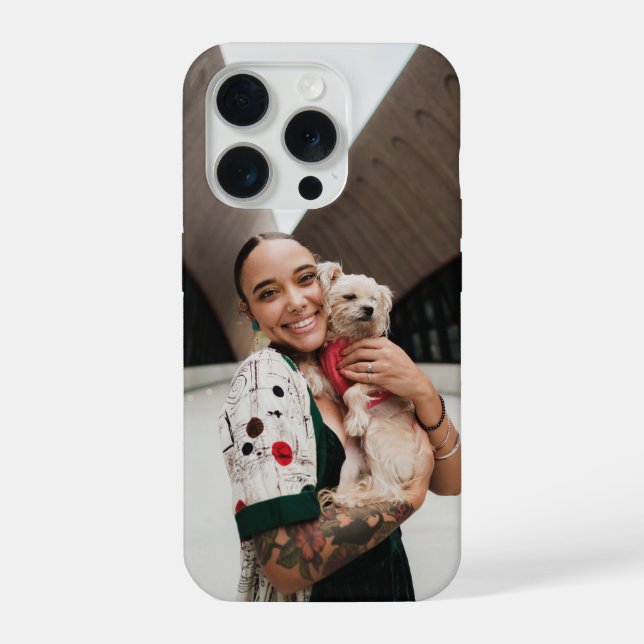 Capa de iPhone Personalizada com Foto Customizada (Verso)