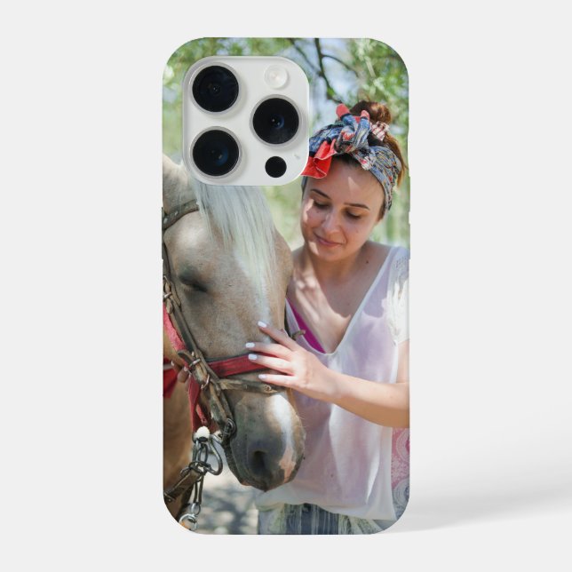 Capa de iPhone Personalizada com Foto Customizada (Verso)