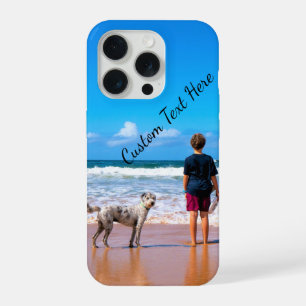 Capa de iPhone Personalizada com Foto e Texto