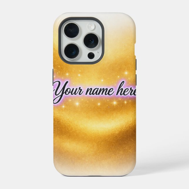 Capa de iPhone Personalizada com Nome (Verso)