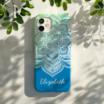 Capa de iPhone Personalizada Elowyn Mandala