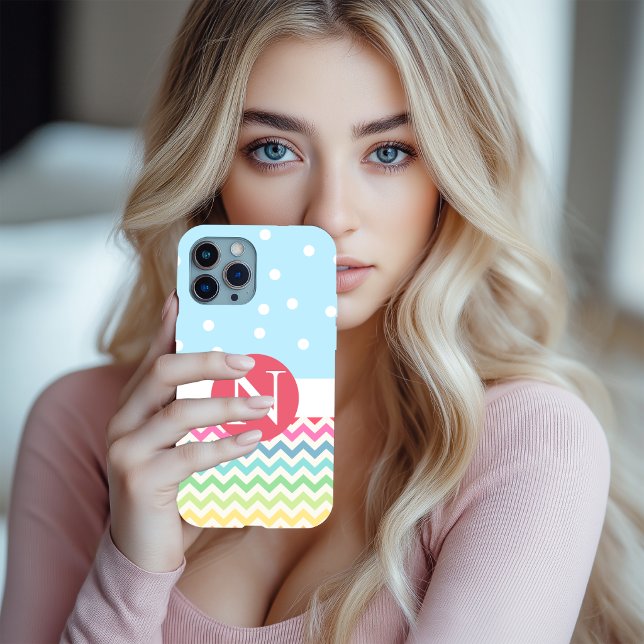 Capa de iPhone Personalizada Polca Zag (Polka Zag iPhone Case)