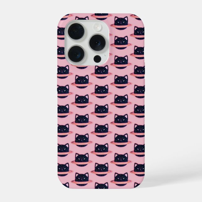 Capa de iPhone Planet Cat Case-Mate (Verso)