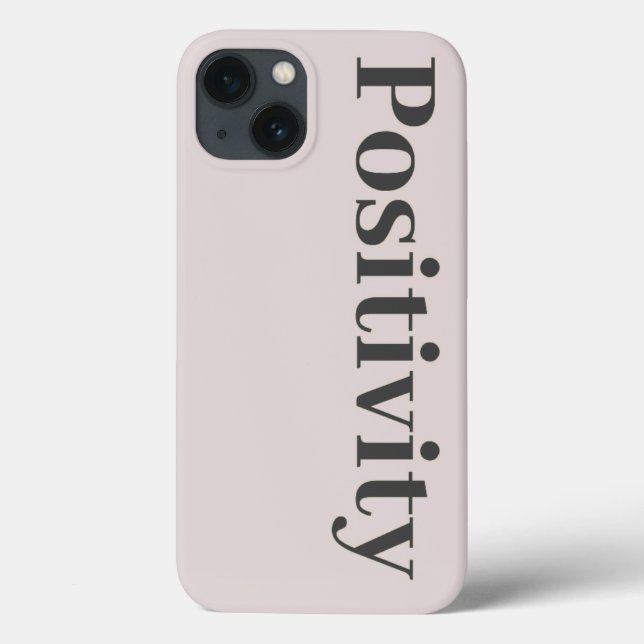 Capa de iphone Positividade (Verso)
