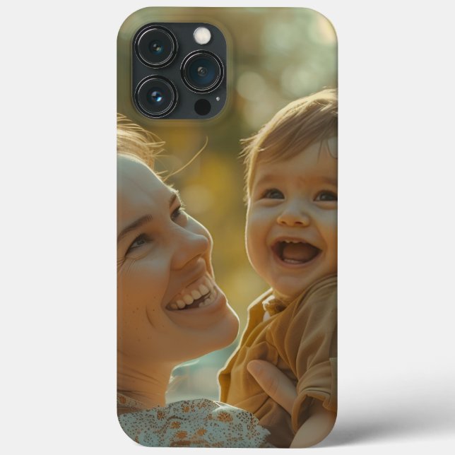 CAPA DE IPHONE PRO MAX PERSONALIZADA COM FOTO (Verso)