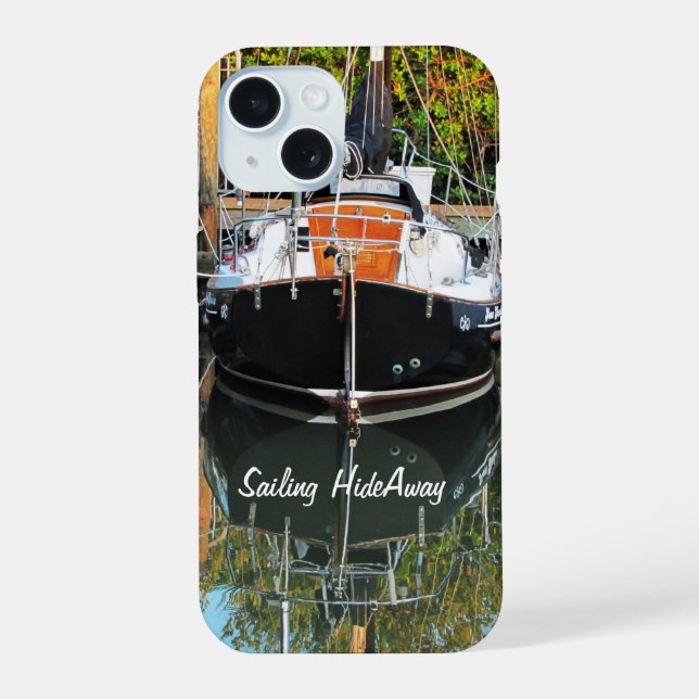 Capa de iPhone Sailboat Classic (Verso)
