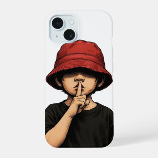 Capa de Iphone Shhh Silêncio Por Favor|Arte de Rua