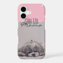 Capa de iPhone Shih Tzu Mama para Mães de Cachorro