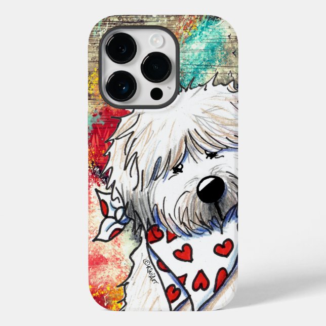 Capa de iPhone Soft Coat Wheaten (Verso)