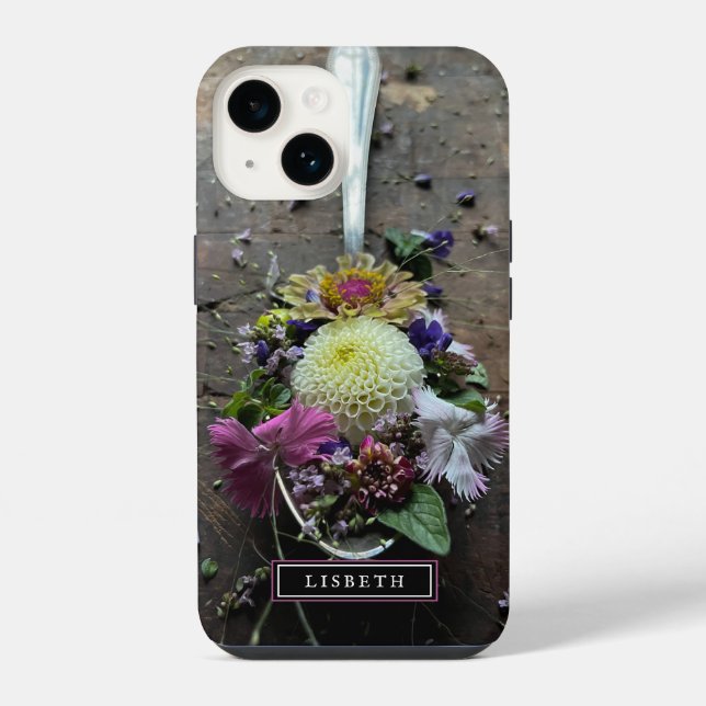 Capa de iPhone Spoonful of Flowers (Verso)