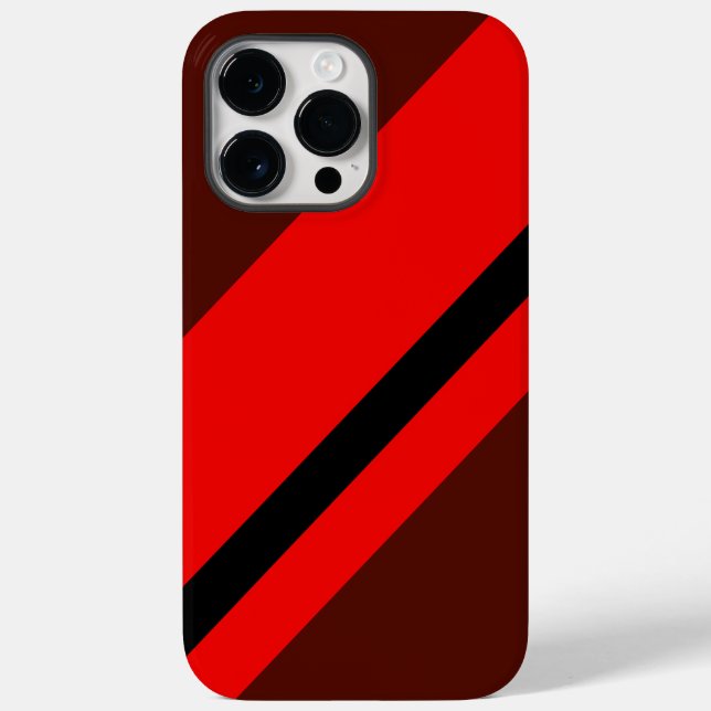 Capa de iPhone Vermelha Hot Rod (Verso)