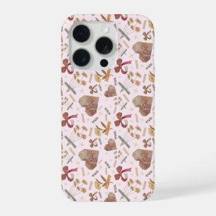 Capa de iPhone Vintage Florals & Paper Hearts