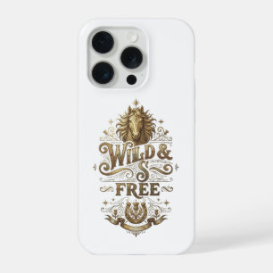 Capa de iPhone Wild & Free Vintage Horse Western R