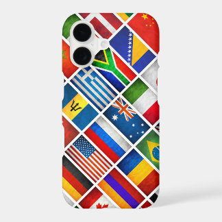 Capa de Iphone X Bandeiras do Mundo