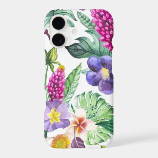 Capa de iPhone X Floral de Verão