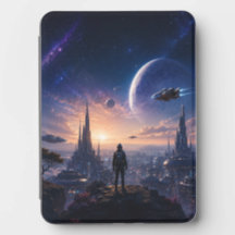 Capa de Kindle de Ficção Científica • Paisagem Urb