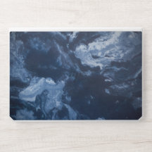 Capa de laptop em pedra de mármore elegante