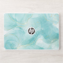 Capa de laptop em pedra de mármore elegante