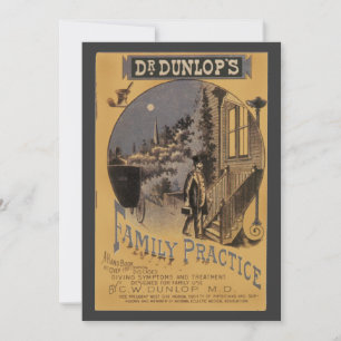 Capa de Livro Antigo Doutor Dunlop's Prática Famil