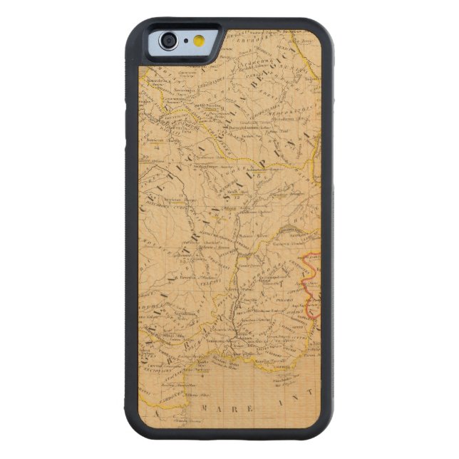 Capa De Madeira Para iPhone, Carved La Gaule (Verso)