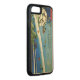 Capa De Madeira Para iPhone, Carved Lua De Hiroshige Sobre Uma Quebra De Água Bela Art (Direita)