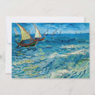 Capa de mar em Saintes-Maries   Vincent van Gogh