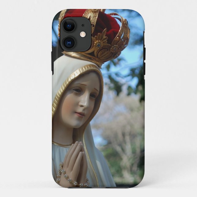 Capa de Nossa Senhora de Fátima para Iphone 5 (Verso)