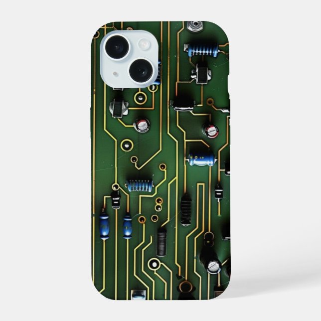 Capa de placa de circuito para iPhone / iPad (Verso)