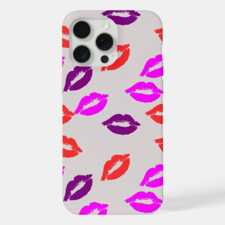 Capa de smartphone com um padrão de beijo