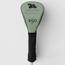 Capa de Taco de Golfe — 1º Regimento de Rhode Isla