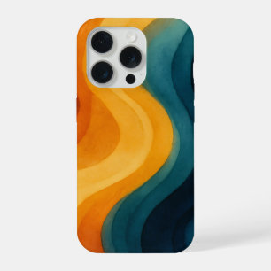 Capa de Telefone Abstrata Retro Wave