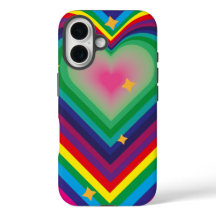 Capa de Telefone Amor Colorido