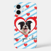 Capa de Telefone Amor de Cachorro Fofo – Eu + Você