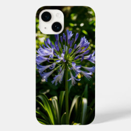 Capa de telefone Azul de Flores Agapanthus