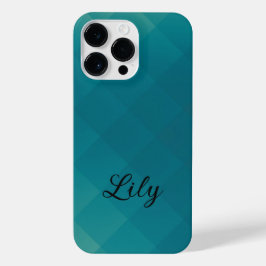 Capa de telefone azul do mar