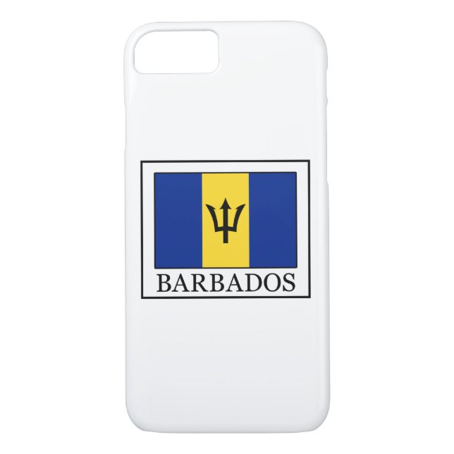 Capa de telefone Barbados (Verso)