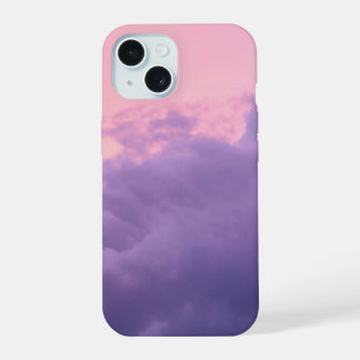 Capa de telefone Beautiful Cloud (Rosa/Roxo)