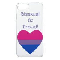 Capa de telefone bissexual & orgulhosa