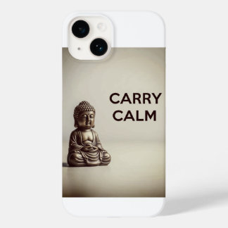 Capa de telefone carregar Calm Buddha