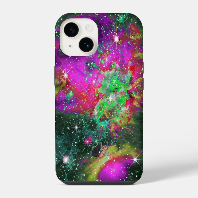 Capa de telefone Celestial de Estrelas (Verso)