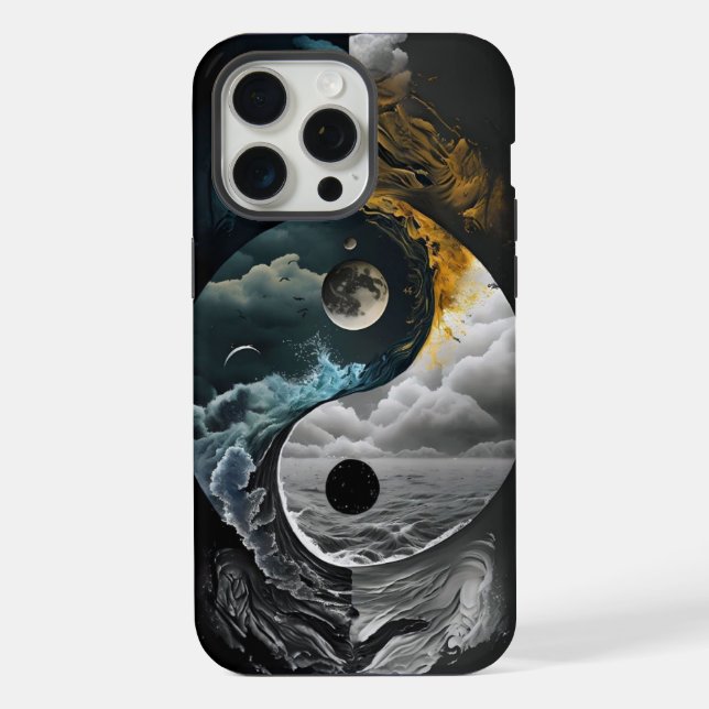 Capa de telefone Celestial Tides  (Verso)