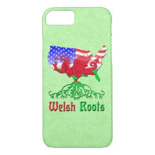 Capa de telefone Celular Americana do Welsh Roots