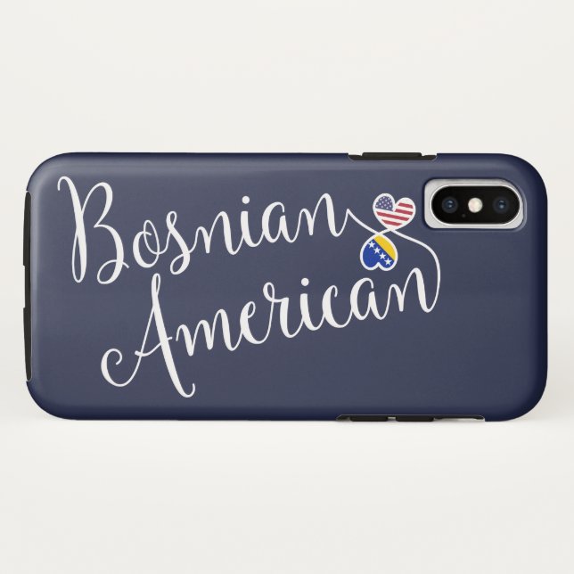 Capa de telefone Celular Bósnio-Americana Entwinad (Verso (Horizontal))