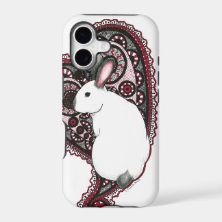 Capa de telefone celular coelho Ruby