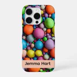 Capa de telefone Clay Colorida