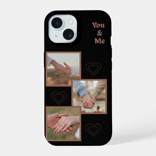 Capa de telefone com colagem de fotos personalizad (Verso)