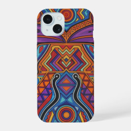 Capa de telefone com Espírito Animal Huichol Vibra